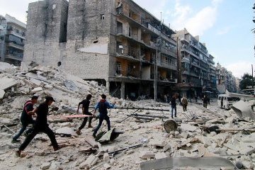У РФ заявили, що за добу понад 8 тисяч жителів залишили східні райони Алеппо