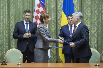 Україна та Хорватія співпрацюватимуть у митній сфері та захисті інвестицій