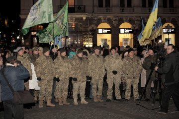 У Харкові мітингують євромайданівці та ветерани АТО