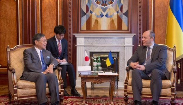Парубій обговорив з японським послом реформи та ядерну енергетику