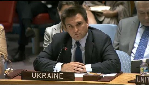 Klimkin und Guterres sprechen über Zusammenarbeit zwischen Ukraine und UNO