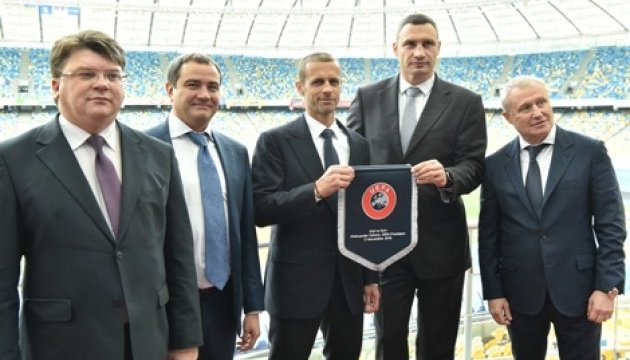 Президент УЄФА відвідав НСК 