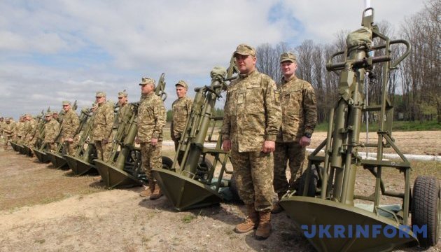 Prueban nuevos morteros para el ejército en Ucrania 
