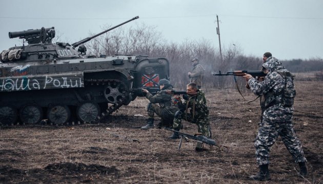 Militants launch 25 attacks on Ukrainian troops in Donbas in last day