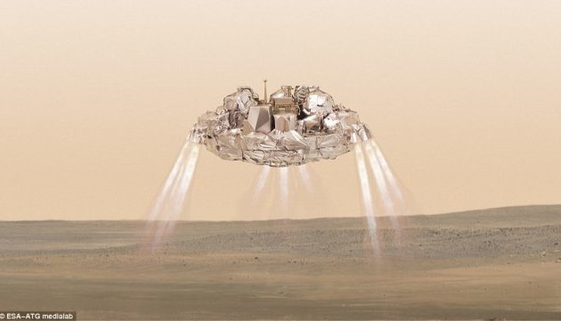 Марсіанський зонд Schiaparelli розбився в результаті секундного збою