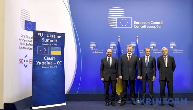 Порошенко: Україна та ЄС мають спільну позицію щодо російської агресії 