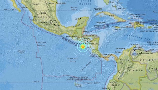 У Центральній Америці стався потужний землетрус на 7 балів