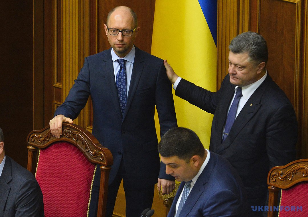 Український прем'єр-міністр Яценюк теж подавав у відставку