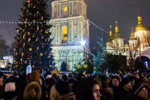 Новый год и Рождество в Киеве. Инфографика