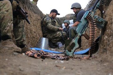 АТО: бойовики накрили вогнем із заборонених мінометів Широкине і Талаківку