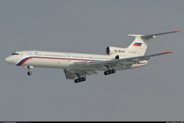 Катастрофа Ту-154: на борту был весь состав хора, кроме трех артистов