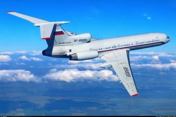 Ту-154 впав у Чорне море на швидкості понад 500 км/год