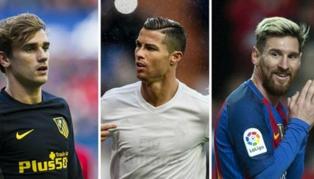 ФІФА оголосила трьох претендентів на звання кращого футболіста 2016 року