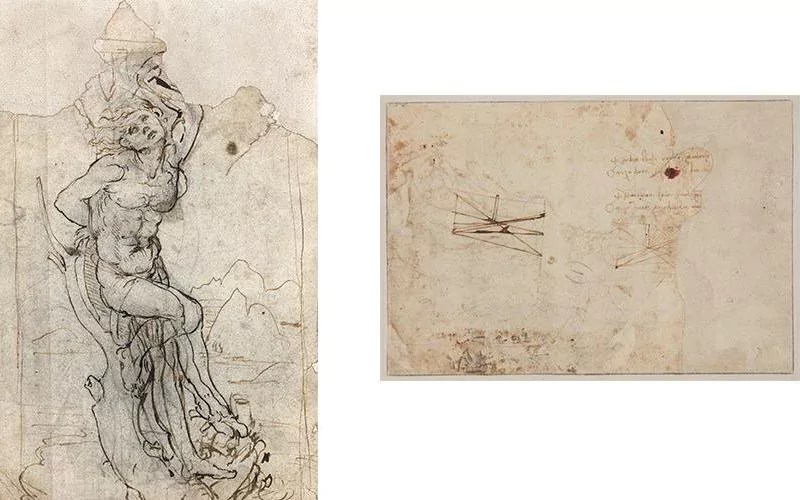 У Франції знайдений малюнок Леонардо да Вінчі вартістю €15 млн