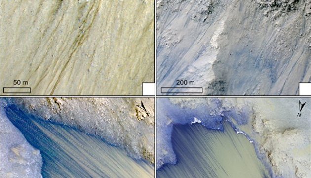 NASA не знайшла слідів рідкої води в марсіанських каналах
