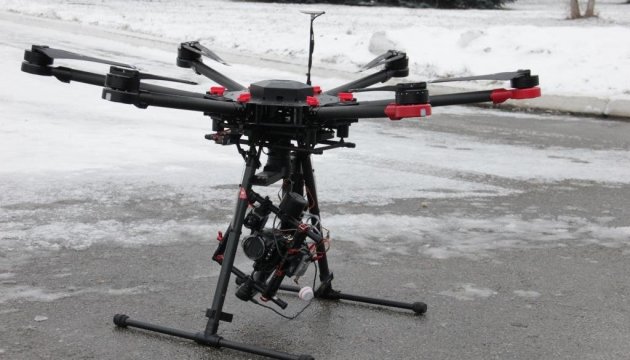 Ukrtransgaz utilise les drones avec une caméra thermique pour l'audit énergétique