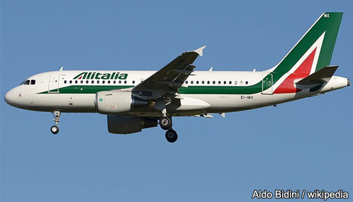 Alitalia відкрила продаж квитків на спецрейс з Рима до Києва