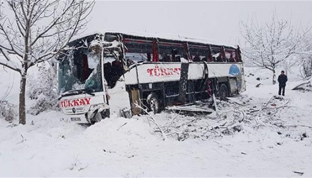 У Туреччині автобус впав зі скелі: п'ятеро людей загинули, десятки поранені
