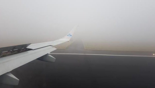 В аеропорту Амстердама через туман скасували десятки рейсів