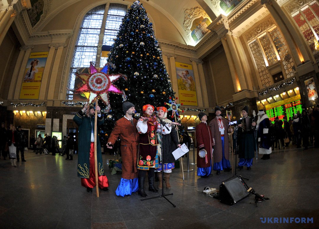 Концерт із колядками на Київському вокзалі - фото 3