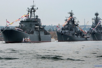 Russia keeps six warships in Black Sea, all of them without Kalibr missiles
