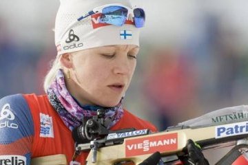 Біатлон: Гонку переслідування КС виграла Макаряйнен, Варвинець - 20-та