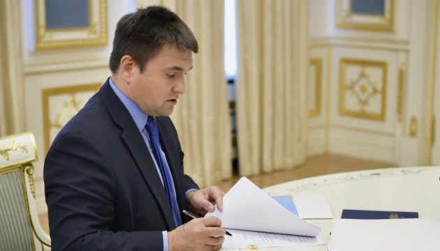 Ukrainian Foreign Minister Klimkin wants to meet with Marine Le Pen to change her opinion about Ukraine