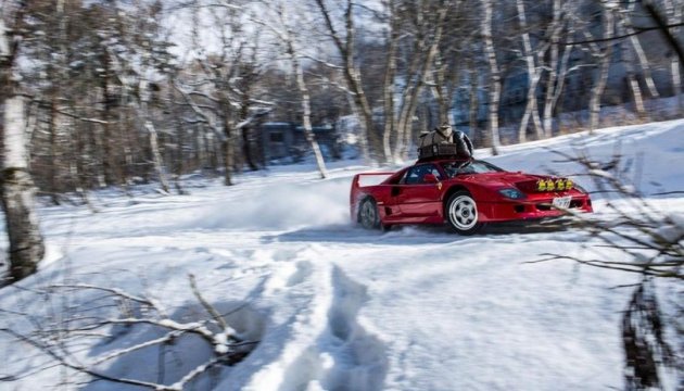 First national winter drift competition kicks off in Vinnytsia