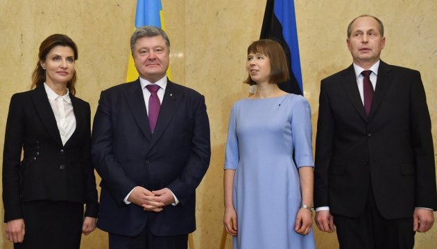 Sanctions against Russia may be canceled only after full implementation of Minsk agreements – joint statement of presidents of Ukraine and Estonia