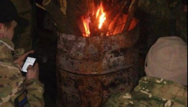 ATO-Veteranen blockieren Güterzüge im Donbass weiter