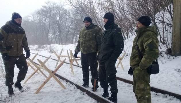 Блокувальники окупованого Донбасу перекрили залізницю біля Бахмута