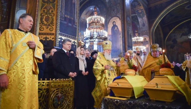 У Володимирському соборі пройшла панахида за Олександром Олесем