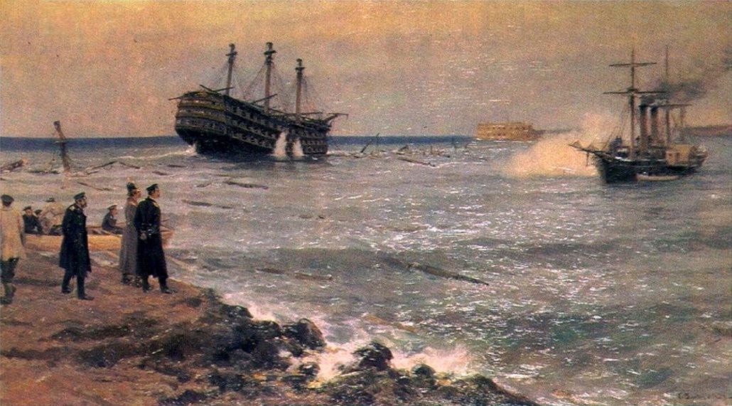 Затоплення кораблів Чорноморського флоту на Севастопольському рейді 11 вересня 1854 року