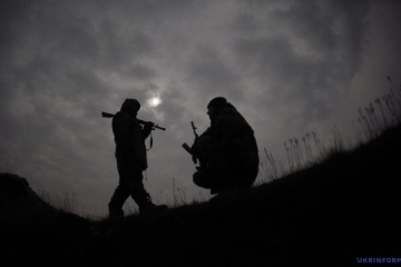 Ein Soldat im Donbass vermisst