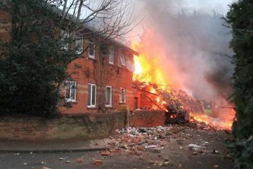 В Оксфорді - вибух газу в житловому будинку: є поранені та зниклі безвісти