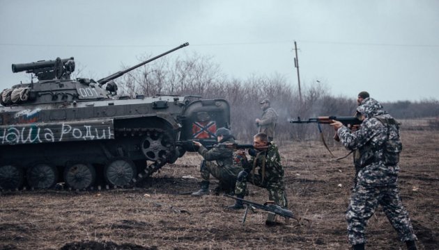 Militants launch 72 attacks on Ukrainian troops in Donbas in last day