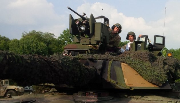 Ukrainische Flaksoldaten nehmen am Wettbewerb „Saber Guardian 2017“ in Bulgarien teil