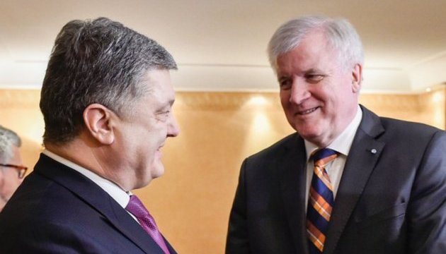 Порошенко провів зустріч з прем’єр-міністром Баварії