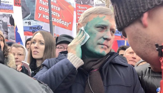 Марш Нємцова: у Москві напали на опозиціонера Касьянова