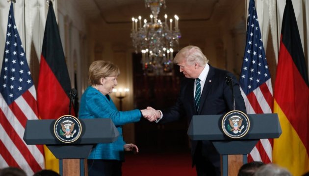 Меркель хоче добрих відносин зі США попри розбіжності із Трампом Меркель хоче добрих відносин зі США попри розбіжності із Трампом