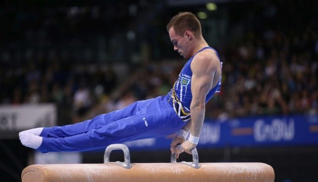 Ukrainian gymnast Vernyayev wins gold medal at 2017 Stuttgart World Cup