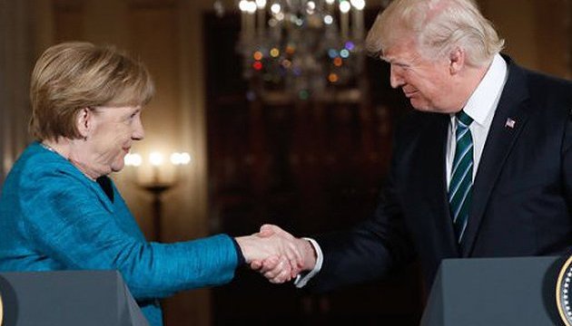 Меркель і Трамп 