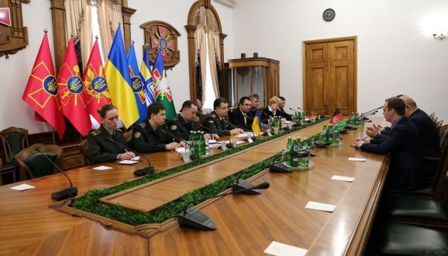 Україна і Афганістан поглиблюють оборонне співробітництво