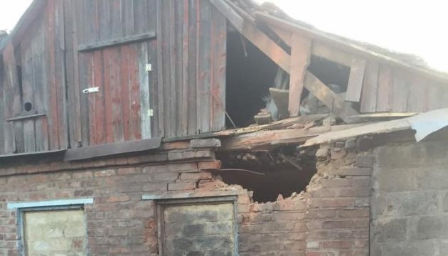 Residential building in Avdiivka damaged as result of shelling by militants