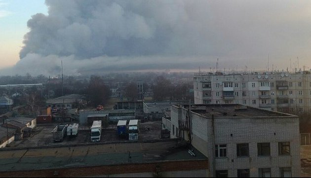 На Харківщині рвуться склади з боєприпасами: евакуйовано 19 тисяч людей