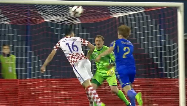 Збірна Хорватії проти збірної України: єдиний гол