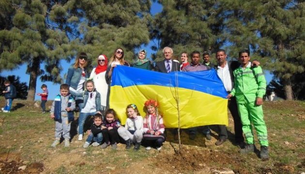 У Йорданії на знак дружби з Україною висадили 350 українських дерев 