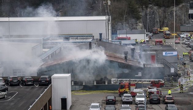 У Швеції вдруге за місяць горить завод Volvo