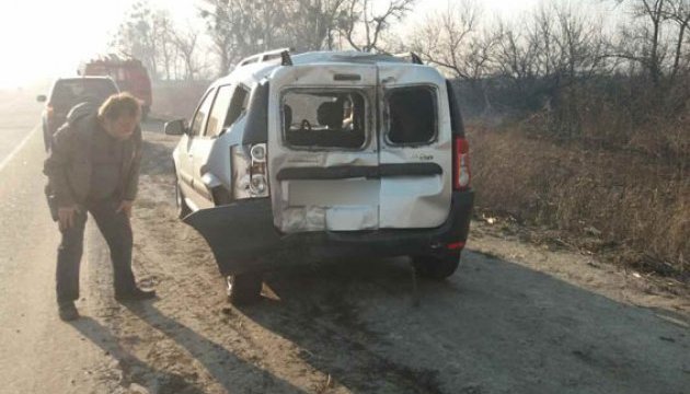Масштабна ДТП на Полтавщині: зіштовхнулися сім авто Масштабна ДТП на Полтавщині: зіштовхнулися сім авто