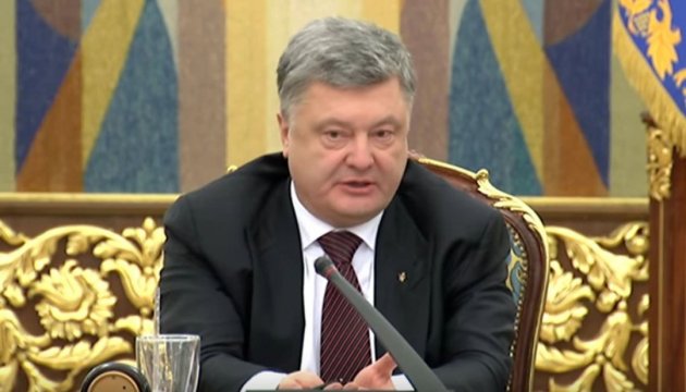 President Poroshenko: We must ensure transparency of VAT refund system
